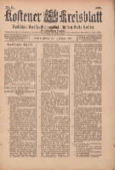Kostener Kreisblatt: amtliches Veröffentlichungsblatt für den Kreis Kosten 1899.02.10 Jg.34 Nr12