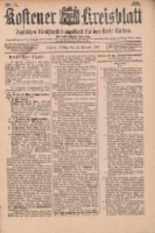 Kostener Kreisblatt: amtliches Veröffentlichungsblatt für den Kreis Kosten 1899.02.24 Jg.34 Nr16