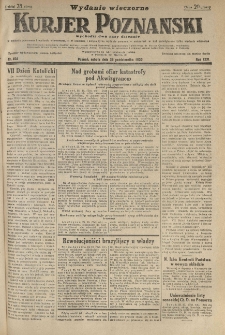 Kurier Poznański 1930.10.25 R.25 nr 494