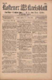 Kostener Kreisblatt: amtliches Ver&ouml;ffentlichungsblatt f&uuml;r den Kreis Kosten 1899.03.10 Jg.34 Nr20