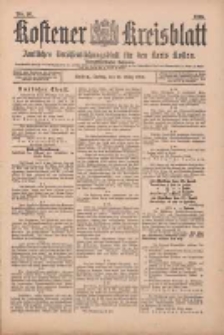 Kostener Kreisblatt: amtliches Veröffentlichungsblatt für den Kreis Kosten 1899.03.31 Jg.34 Nr26