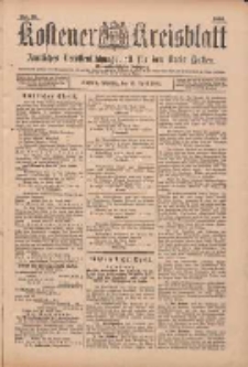Kostener Kreisblatt: amtliches Veröffentlichungsblatt für den Kreis Kosten 1899.04.25 Jg.34 Nr33