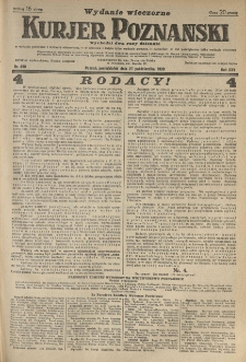 Kurier Poznański 1930.10.27 R.25 nr 496
