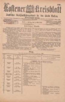 Kostener Kreisblatt: amtliches Veröffentlichungsblatt für den Kreis Kosten 1899.05.05 Jg.34 Nr36