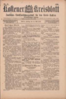 Kostener Kreisblatt: amtliches Veröffentlichungsblatt für den Kreis Kosten 1899.05.12 Jg.34 Nr38