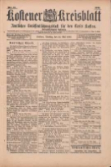 Kostener Kreisblatt: amtliches Ver&ouml;ffentlichungsblatt f&uuml;r den Kreis Kosten 1899.05.16 Jg.34 Nr39