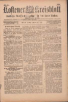 Kostener Kreisblatt: amtliches Ver&ouml;ffentlichungsblatt f&uuml;r den Kreis Kosten 1899.05.19 Jg.34 Nr40