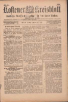 Kostener Kreisblatt: amtliches Veröffentlichungsblatt für den Kreis Kosten 1899.05.19 Jg.34 Nr40
