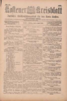 Kostener Kreisblatt: amtliches Ver&ouml;ffentlichungsblatt f&uuml;r den Kreis Kosten 1899.06.02 Jg.34 Nr44