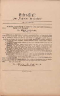 Kostener Kreisblatt: amtliches Veröffentlichungsblatt für den Kreis Kosten 1899.06.03 Extra Blatt