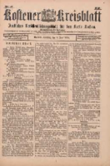 Kostener Kreisblatt: amtliches Veröffentlichungsblatt für den Kreis Kosten 1899.06.06 Jg.34 Nr45