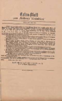 Kostener Kreisblatt: amtliches Veröffentlichungsblatt für den Kreis Kosten 1899.06.07 Extra Blatt