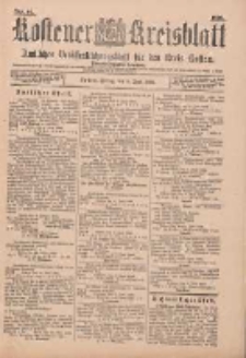 Kostener Kreisblatt: amtliches Veröffentlichungsblatt für den Kreis Kosten 1899.06.09 Jg.34 Nr46