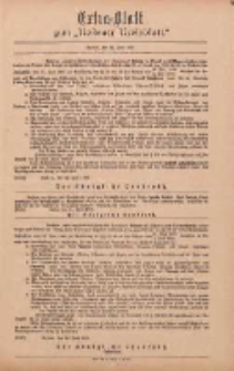 Kostener Kreisblatt: amtliches Veröffentlichungsblatt für den Kreis Kosten 1899.06.24 Extra Blatt