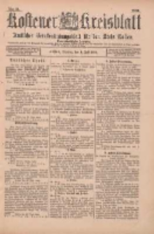 Kostener Kreisblatt: amtliches Veröffentlichungsblatt für den Kreis Kosten 1899.07.04 Jg.34 Nr53
