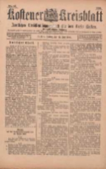 Kostener Kreisblatt: amtliches Veröffentlichungsblatt für den Kreis Kosten 1899.07.14 Jg.34 Nr56
