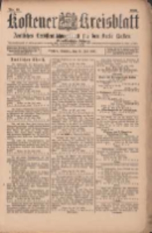 Kostener Kreisblatt: amtliches Ver&ouml;ffentlichungsblatt f&uuml;r den Kreis Kosten 1899.07.25 Jg.34 Nr59