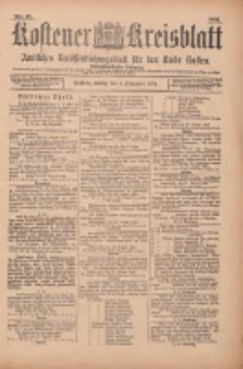 Kostener Kreisblatt: amtliches Veröffentlichungsblatt für den Kreis Kosten 1899.09.01 Jg.34 Nr70