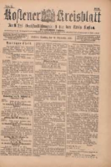Kostener Kreisblatt: amtliches Veröffentlichungsblatt für den Kreis Kosten 1899.09.26 Jg.34 Nr77