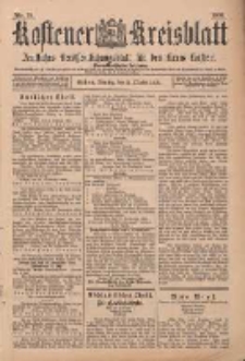 Kostener Kreisblatt: amtliches Ver&ouml;ffentlichungsblatt f&uuml;r den Kreis Kosten 1899.10.03 Jg.34 Nr79