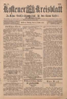 Kostener Kreisblatt: amtliches Veröffentlichungsblatt für den Kreis Kosten 1899.10.03 Jg.34 Nr79