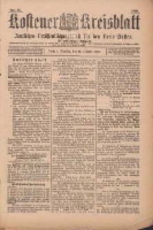 Kostener Kreisblatt: amtliches Ver&ouml;ffentlichungsblatt f&uuml;r den Kreis Kosten 1899.10.10 Jg.34 Nr81