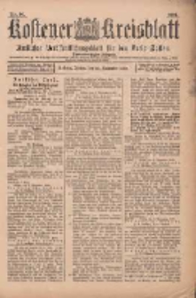 Kostener Kreisblatt: amtliches Veröffentlichungsblatt für den Kreis Kosten 1899.11.10 Jg.34 Nr90