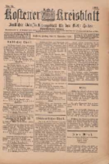 Kostener Kreisblatt: amtliches Ver&ouml;ffentlichungsblatt f&uuml;r den Kreis Kosten 1899.11.17 Jg.34 Nr92