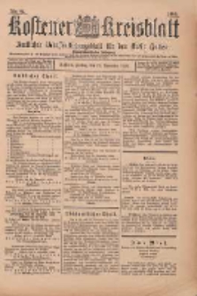 Kostener Kreisblatt: amtliches Veröffentlichungsblatt für den Kreis Kosten 1899.11.17 Jg.34 Nr92