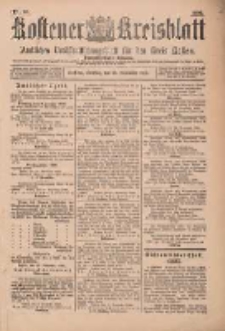 Kostener Kreisblatt: amtliches Veröffentlichungsblatt für den Kreis Kosten 1899.11.28 Jg.34 Nr95
