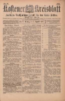 Kostener Kreisblatt: amtliches Veröffentlichungsblatt für den Kreis Kosten 1899.12.05 Jg.34 Nr97