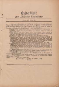 Kostener Kreisblatt: amtliches Veröffentlichungsblatt für den Kreis Kosten 1899.12.09 Extra Blatt