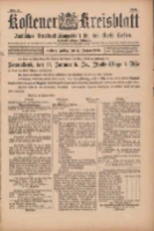 Kostener Kreisblatt: amtliches Ver&ouml;ffentlichungsblatt f&uuml;r den Kreis Kosten 1900.01.19 Jg.35 Nr6