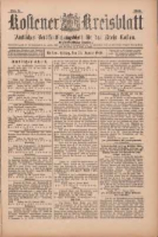 Kostener Kreisblatt: amtliches Ver&ouml;ffentlichungsblatt f&uuml;r den Kreis Kosten 1900.01.26 Jg.35 Nr8