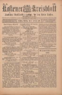 Kostener Kreisblatt: amtliches Ver&ouml;ffentlichungsblatt f&uuml;r den Kreis Kosten 1900.02.06 Jg.35 Nr11