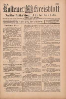 Kostener Kreisblatt: amtliches Veröffentlichungsblatt für den Kreis Kosten 1900.02.09 Jg.35 Nr12