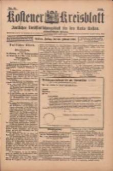 Kostener Kreisblatt: amtliches Veröffentlichungsblatt für den Kreis Kosten 1900.02.23 Jg.35 Nr16