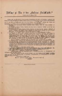 Kostener Kreisblatt: amtliches Ver&ouml;ffentlichungsblatt f&uuml;r den Kreis Kosten 1900.02.27 Extra Blatt