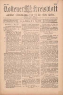 Kostener Kreisblatt: amtliches Ver&ouml;ffentlichungsblatt f&uuml;r den Kreis Kosten 1900.03.06 Jg.35 Nr19
