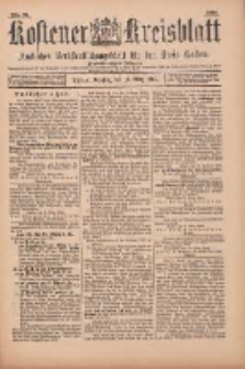 Kostener Kreisblatt: amtliches Veröffentlichungsblatt für den Kreis Kosten 1900.03.13 Jg.35 Nr21