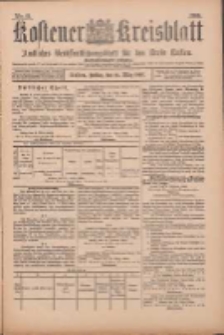 Kostener Kreisblatt: amtliches Veröffentlichungsblatt für den Kreis Kosten 1900.03.16 Jg.35 Nr22