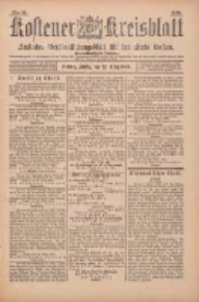 Kostener Kreisblatt: amtliches Veröffentlichungsblatt für den Kreis Kosten 1900.03.23 Jg.35 Nr24