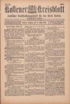 Kostener Kreisblatt: amtliches Veröffentlichungsblatt für den Kreis Kosten 1900.03.27 Jg.35 Nr25