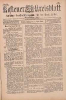 Kostener Kreisblatt: amtliches Ver&ouml;ffentlichungsblatt f&uuml;r den Kreis Kosten 1900.04.06 Jg.35 Nr28