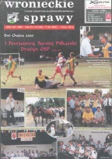 Wronieckie Sprawy 2000.08.17 R.11 Nr32(162)