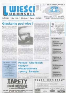 Wieści Lubońskie 1998.05 Nr5(88)