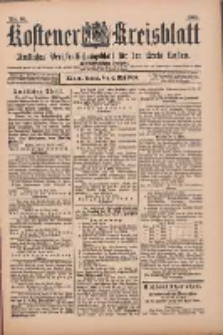 Kostener Kreisblatt: amtliches Ver&ouml;ffentlichungsblatt f&uuml;r den Kreis Kosten 1900.05.04 Jg.35 Nr36