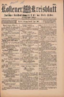 Kostener Kreisblatt: amtliches Ver&ouml;ffentlichungsblatt f&uuml;r den Kreis Kosten 1900.06.15 Jg.35 Nr48