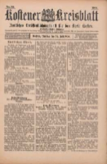Kostener Kreisblatt: amtliches Ver&ouml;ffentlichungsblatt f&uuml;r den Kreis Kosten 1900.07.24 Jg.35 Nr59