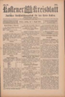 Kostener Kreisblatt: amtliches Ver&ouml;ffentlichungsblatt f&uuml;r den Kreis Kosten 1900.08.03 Jg.35 Nr62